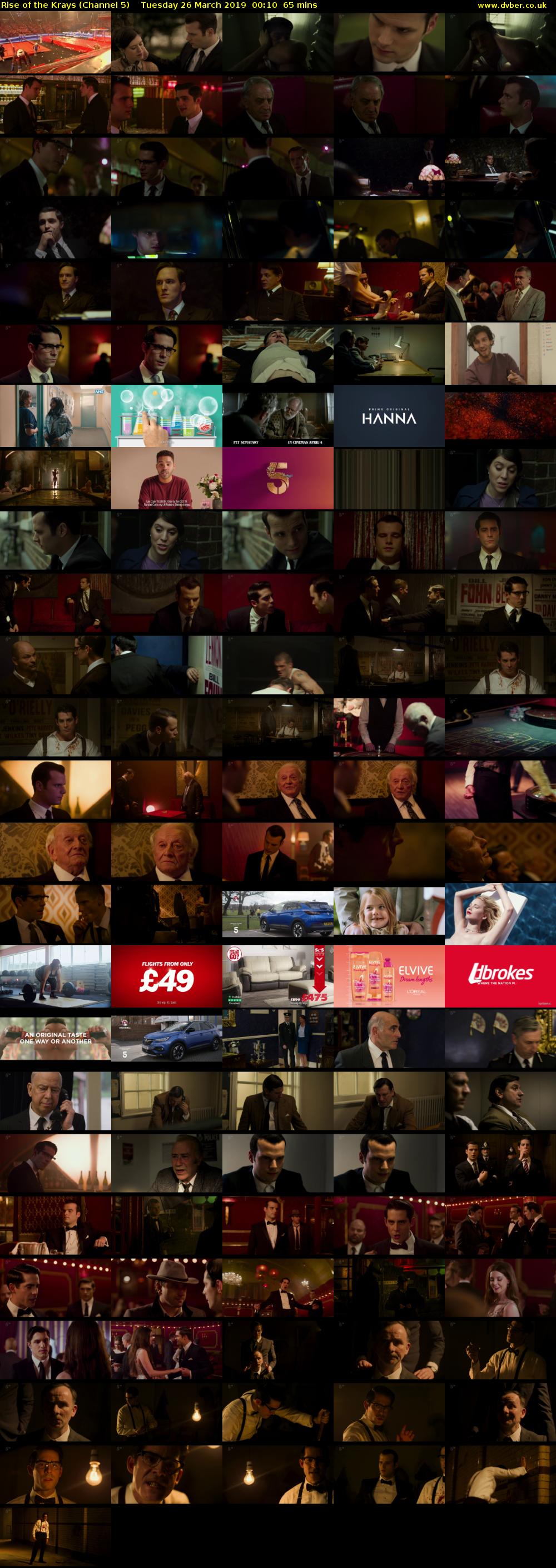 Rise of the Krays (Channel 5) Tuesday 26 March 2019 00:10 - 01:15