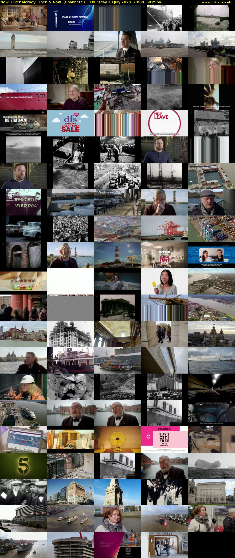 River Mersey: Then & Now (Channel 5) Thursday 23 July 2020 20:00 - 21:00