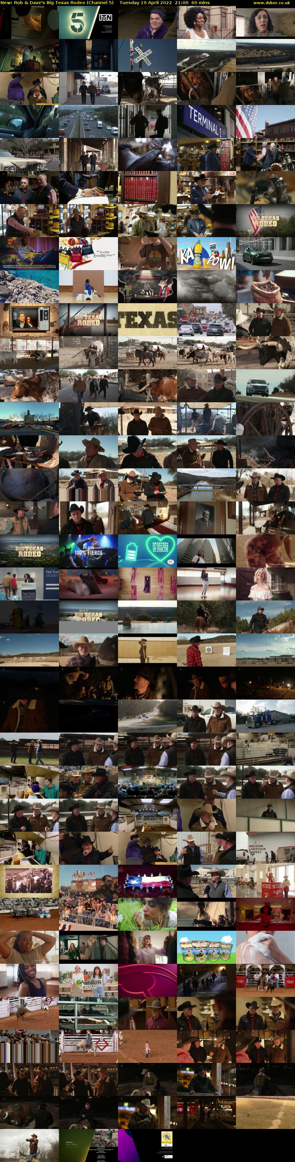 Rob & Dave's Big Texas Rodeo (Channel 5) Tuesday 19 April 2022 21:00 - 22:00