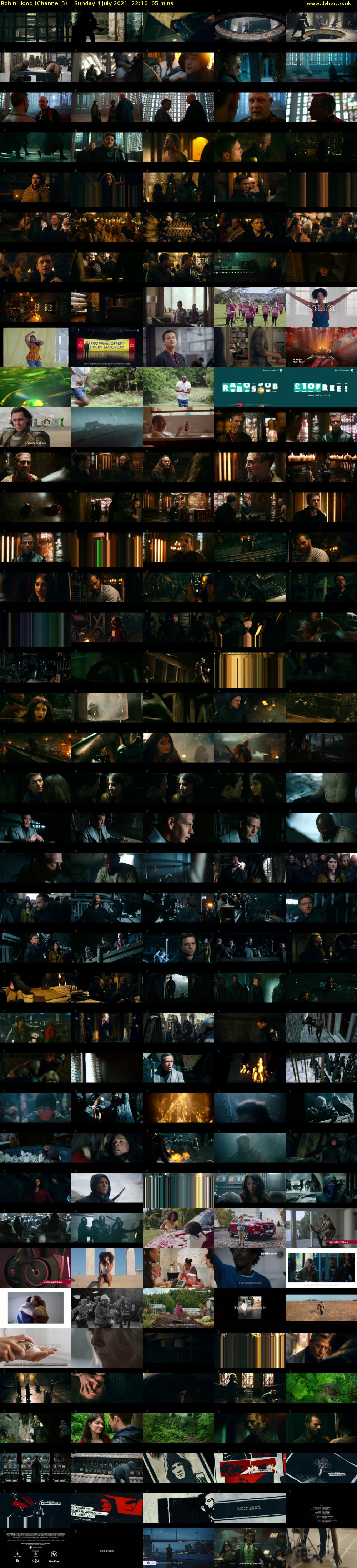 Robin Hood (Channel 5) Sunday 4 July 2021 22:10 - 23:15