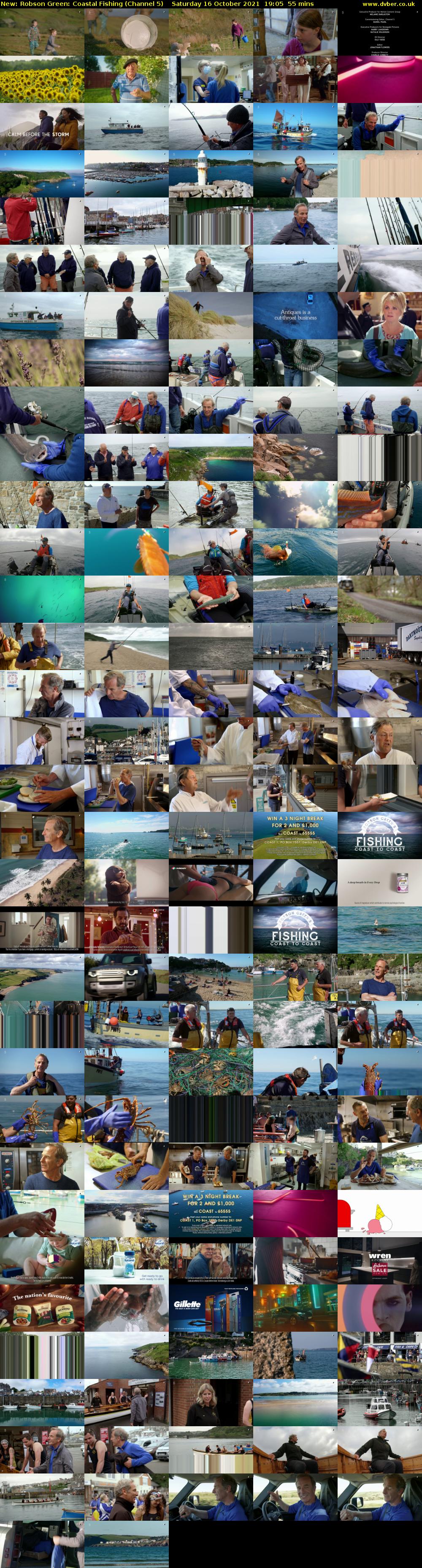 Robson Green: Coastal Fishing (Channel 5) Saturday 16 October 2021 19:05 - 20:00