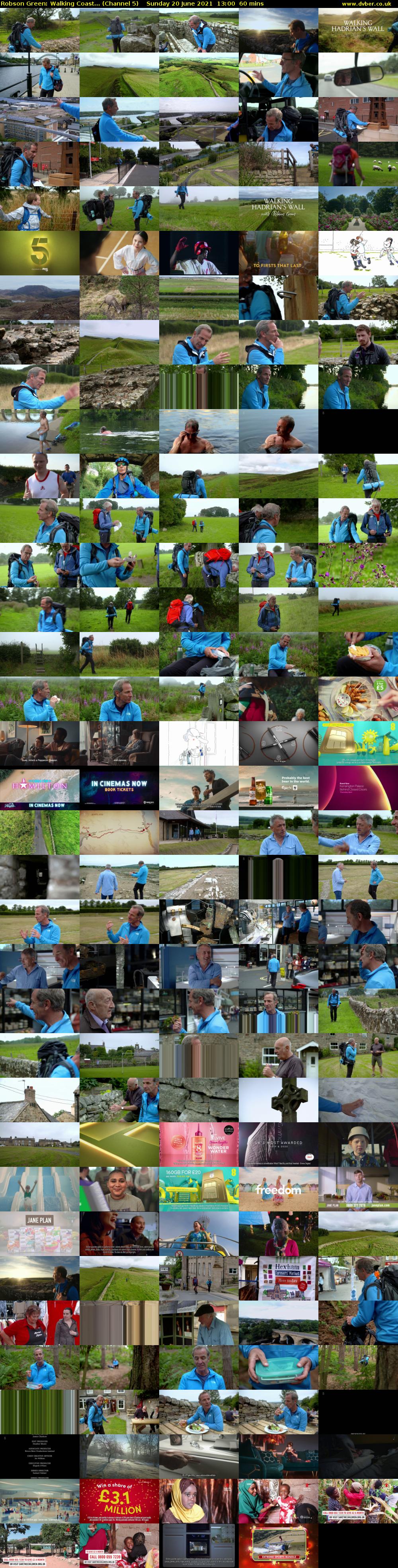 Robson Green: Walking Coast... (Channel 5) Sunday 20 June 2021 13:00 - 14:00