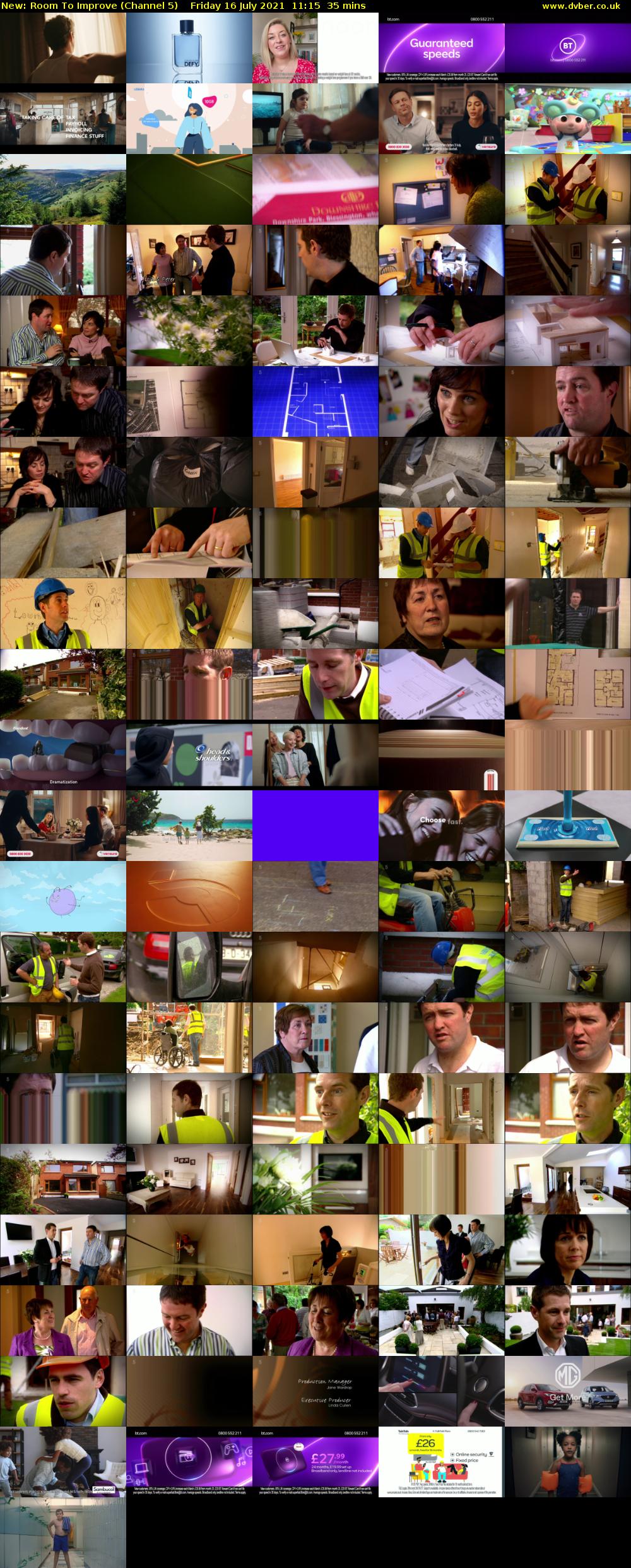 Room To Improve (Channel 5) Friday 16 July 2021 11:15 - 11:50