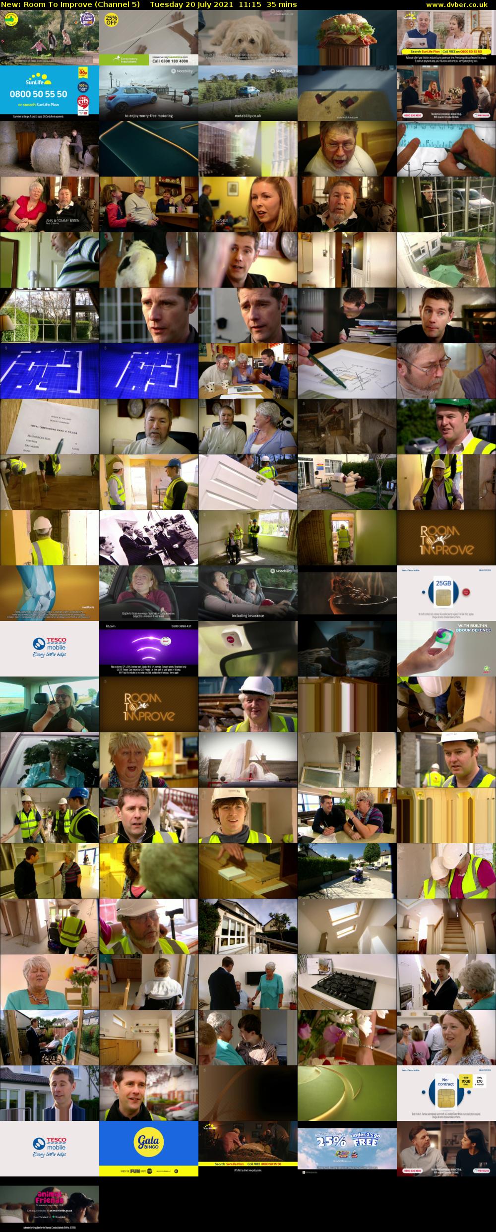 Room To Improve (Channel 5) Tuesday 20 July 2021 11:15 - 11:50