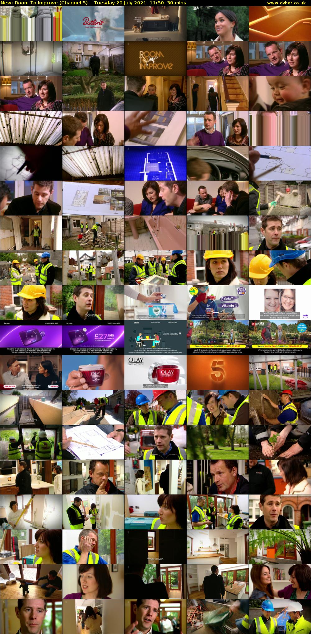 Room To Improve (Channel 5) Tuesday 20 July 2021 11:50 - 12:20