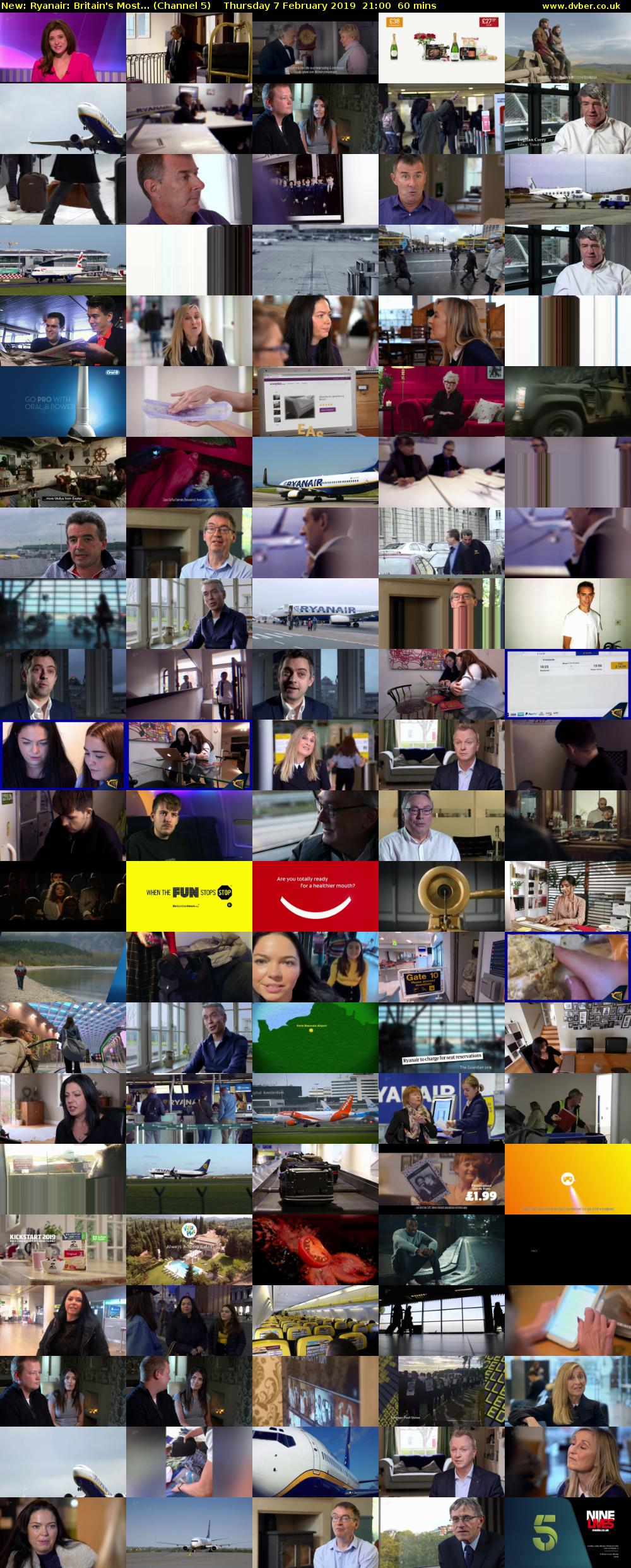 Ryanair: Britain's Most... (Channel 5) Thursday 7 February 2019 21:00 - 22:00
