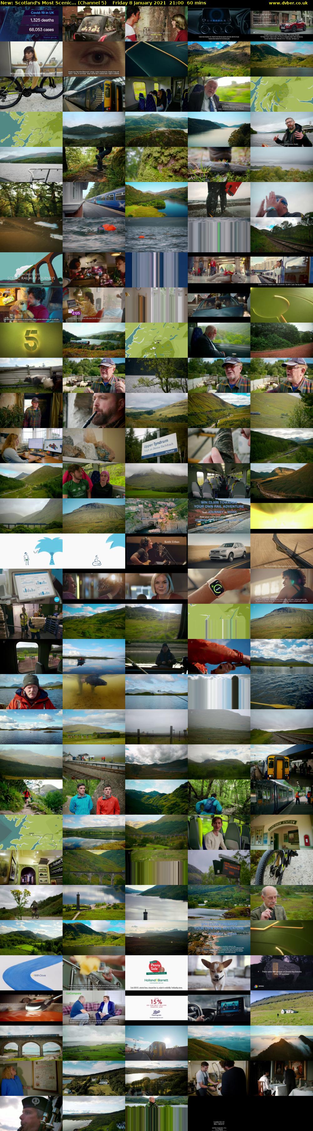 Scotland's Most Scenic... (Channel 5) Friday 8 January 2021 21:00 - 22:00