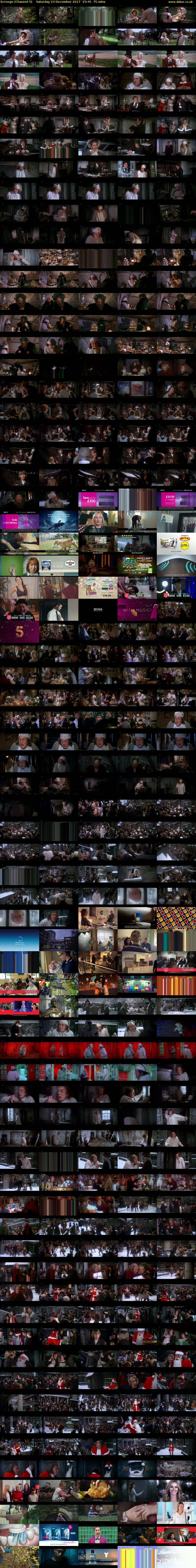 Scrooge (Channel 5) Saturday 23 December 2017 15:45 - 17:00