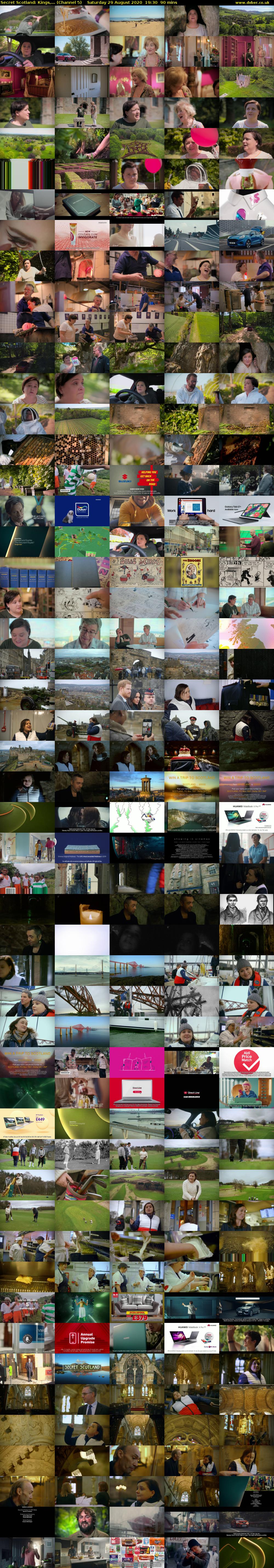 Secret Scotland: Kings,... (Channel 5) Saturday 29 August 2020 19:30 - 21:00