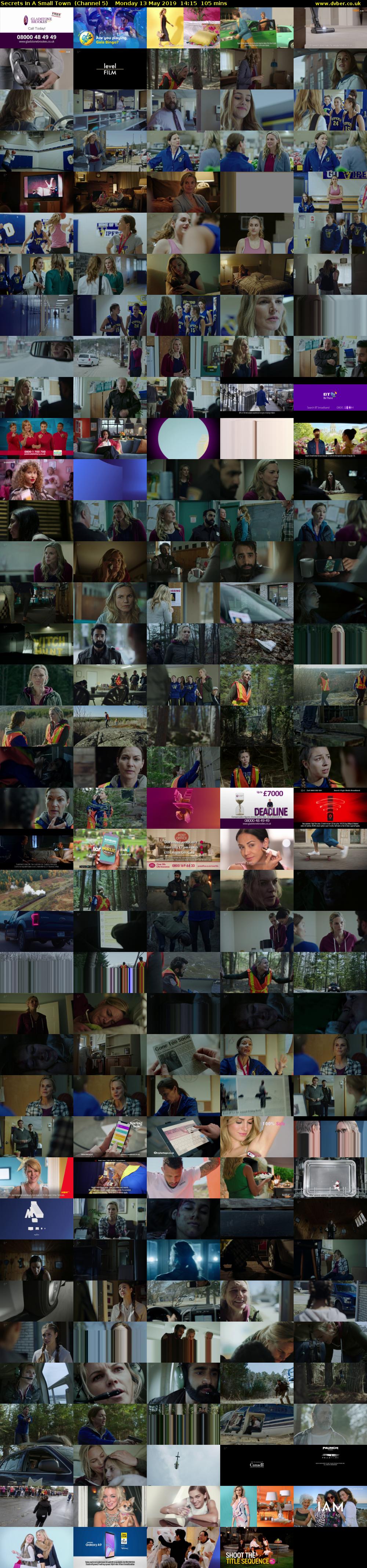 Secrets In A Small Town  (Channel 5) Monday 13 May 2019 14:15 - 16:00