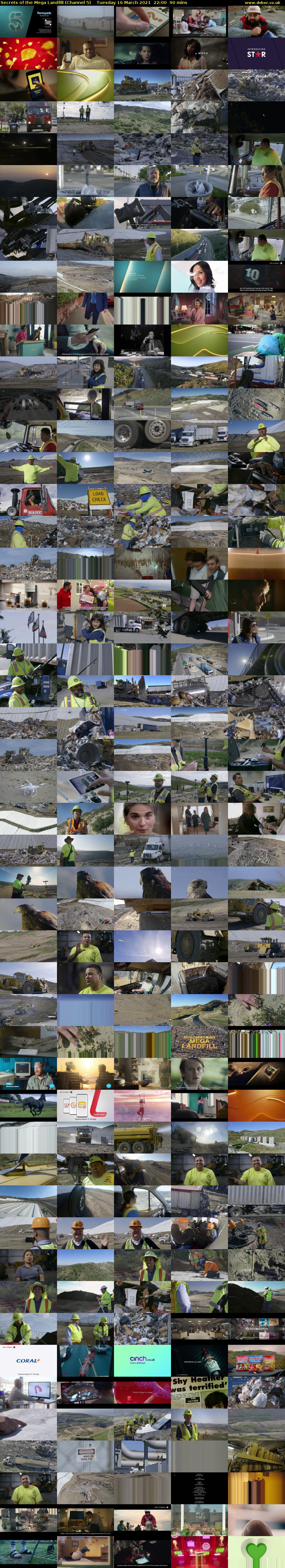 Secrets of the Mega Landfill (Channel 5) Tuesday 16 March 2021 22:00 - 23:30
