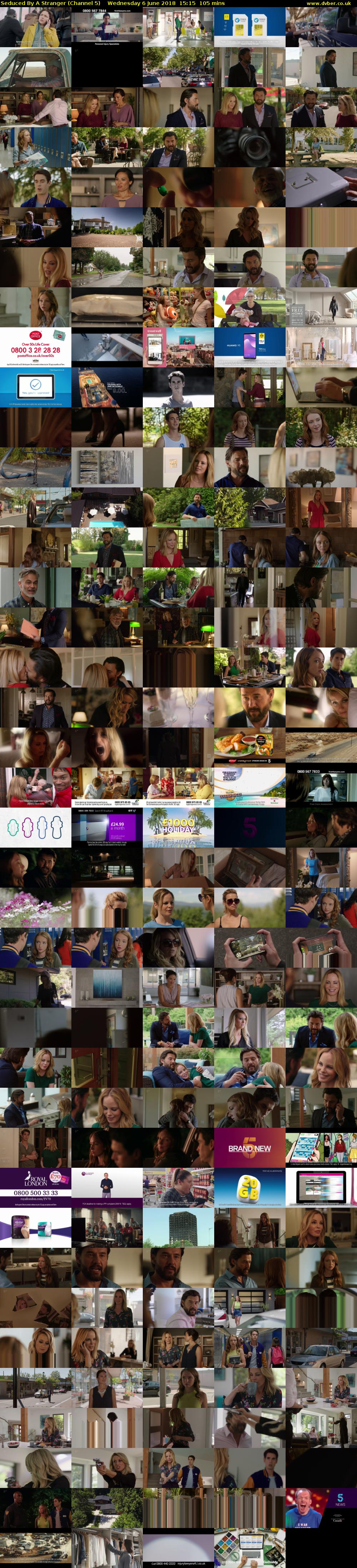 Seduced By A Stranger (Channel 5) Wednesday 6 June 2018 15:15 - 17:00