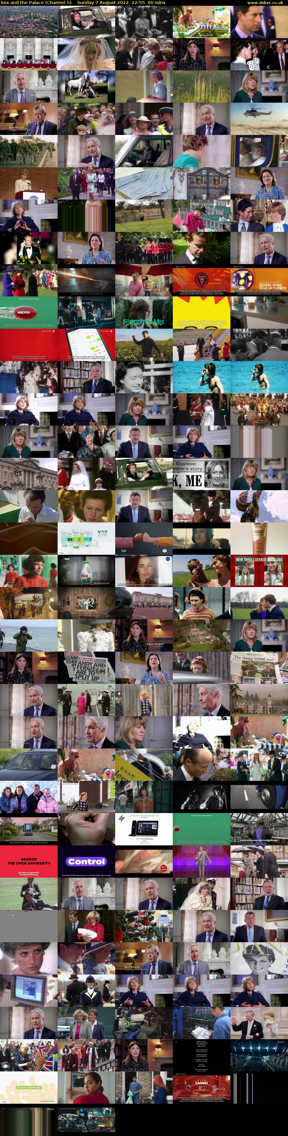 Sex and the Palace (Channel 5) Sunday 7 August 2022 22:55 - 23:55