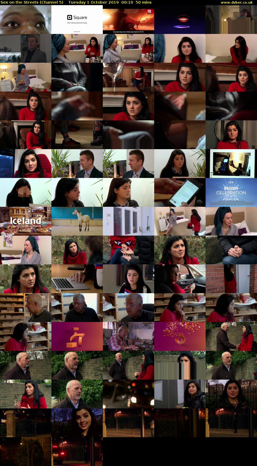 Sex on the Streets (Channel 5) Tuesday 1 October 2019 00:10 - 01:00