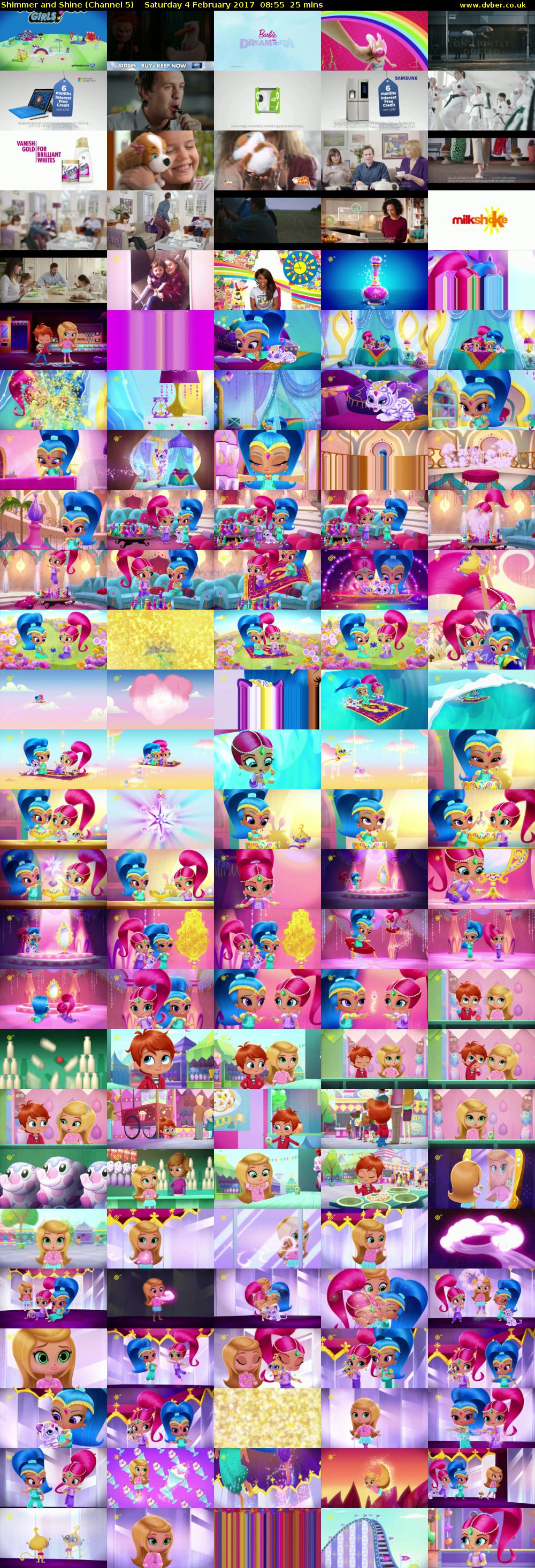 Shimmer and Shine (Channel 5) Saturday 4 February 2017 08:55 - 09:20
