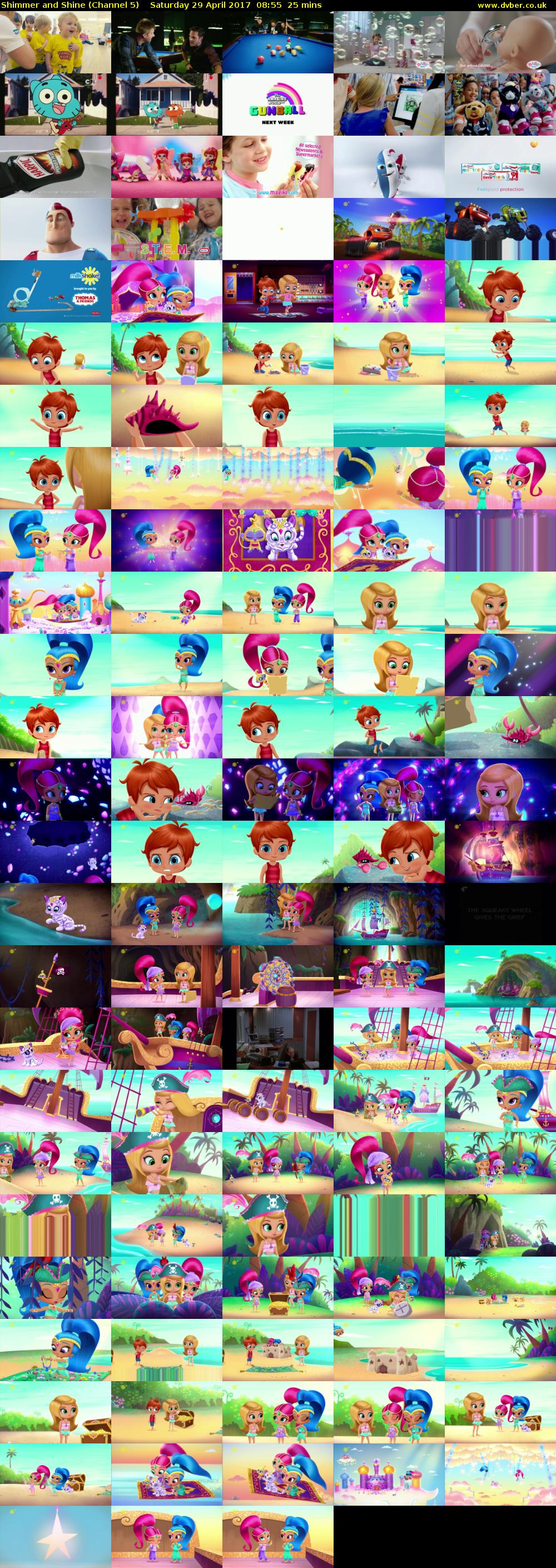 Shimmer and Shine (Channel 5) Saturday 29 April 2017 08:55 - 09:20