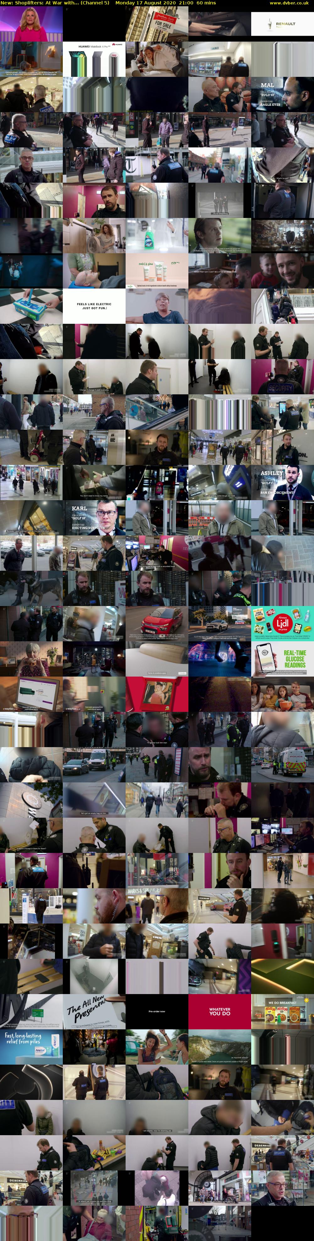 Shoplifters: At War with... (Channel 5) Monday 17 August 2020 21:00 - 22:00