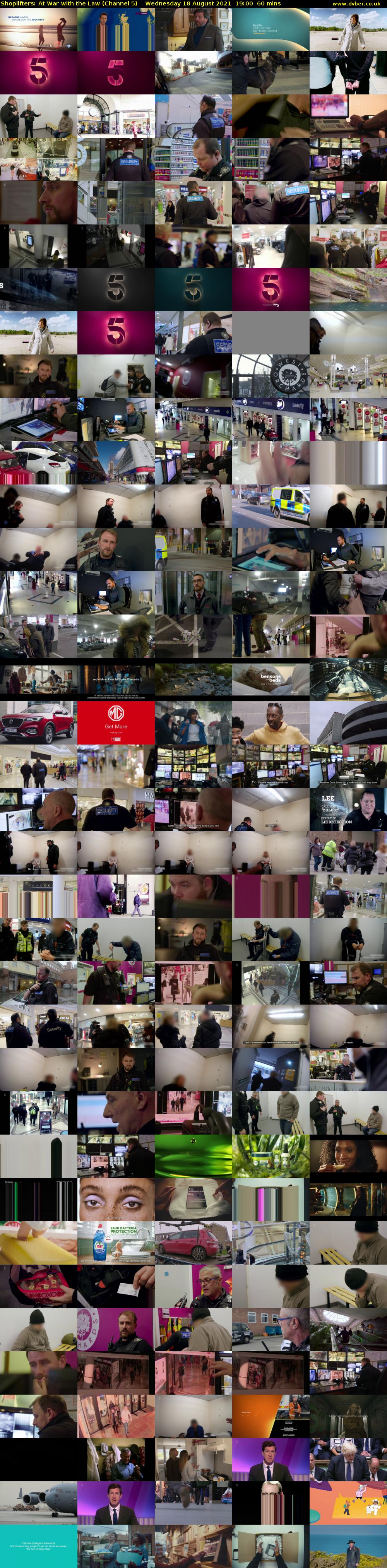 Shoplifters: At War with the Law (Channel 5) Wednesday 18 August 2021 19:00 - 20:00