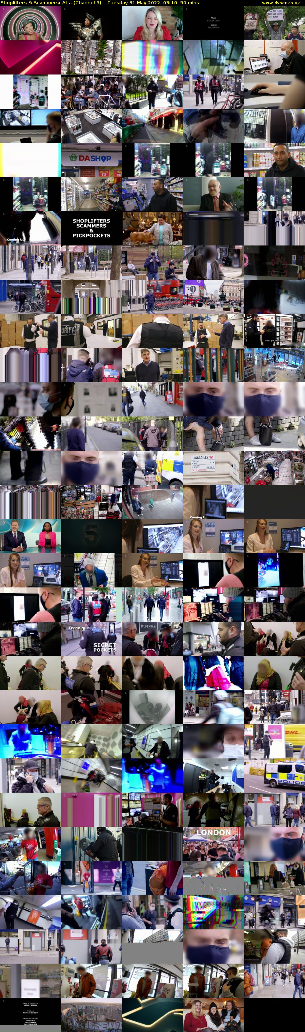 Shoplifters & Scammers: At... (Channel 5) Tuesday 31 May 2022 03:10 - 04:00