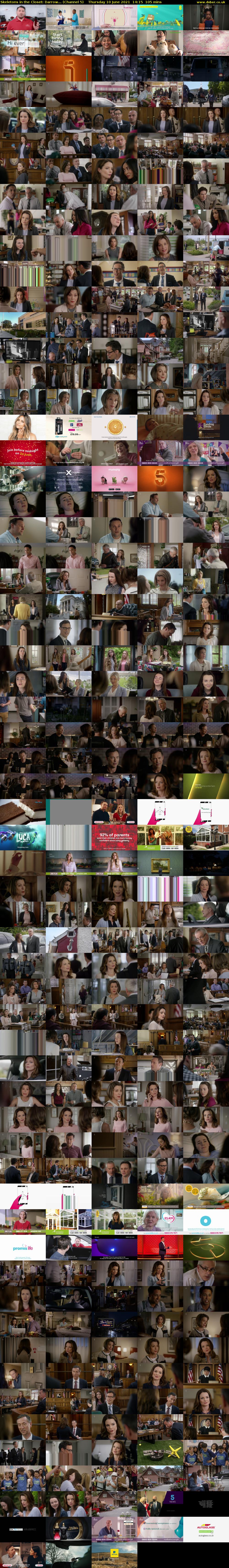 Skeletons in the Closet: Darrow... (Channel 5) Thursday 10 June 2021 14:15 - 16:00