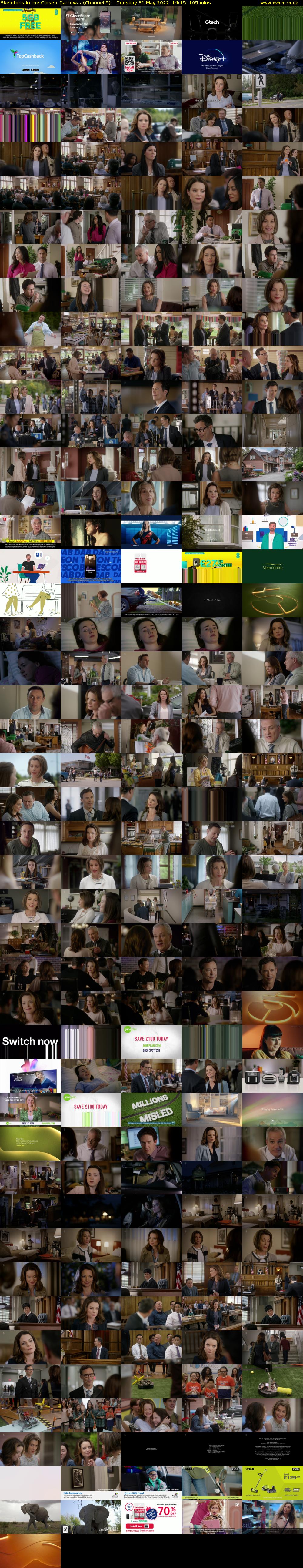Skeletons in the Closet: Darrow... (Channel 5) Tuesday 31 May 2022 14:15 - 16:00