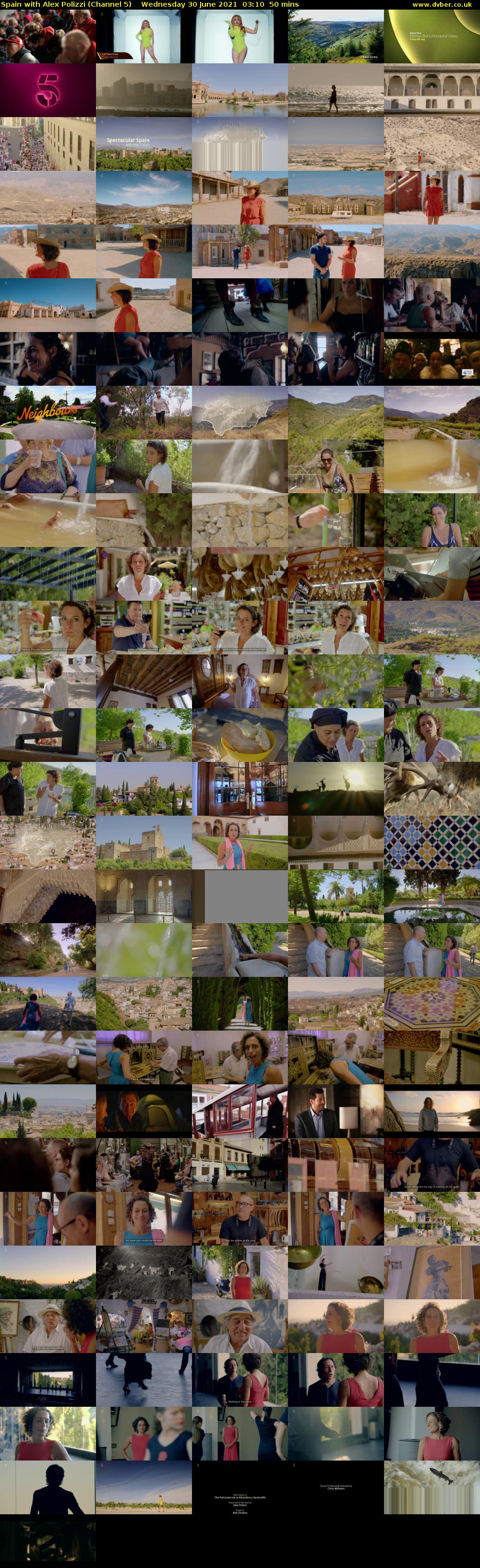 Spain with Alex Polizzi (Channel 5) Wednesday 30 June 2021 03:10 - 04:00