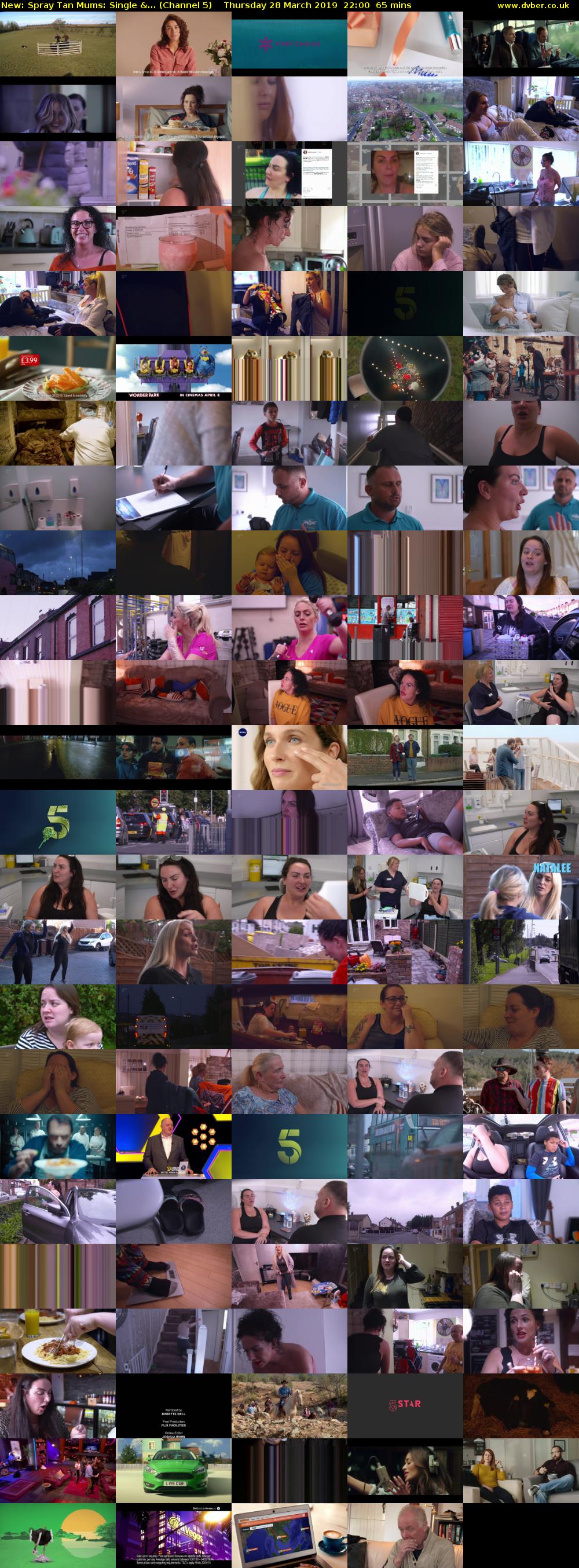 Spray Tan Mums: Single &... (Channel 5) Thursday 28 March 2019 22:00 - 23:05