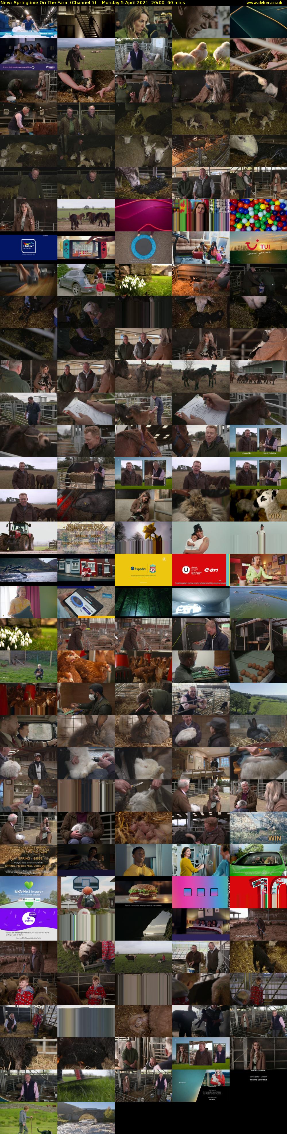 Springtime On The Farm (Channel 5) Monday 5 April 2021 20:00 - 21:00
