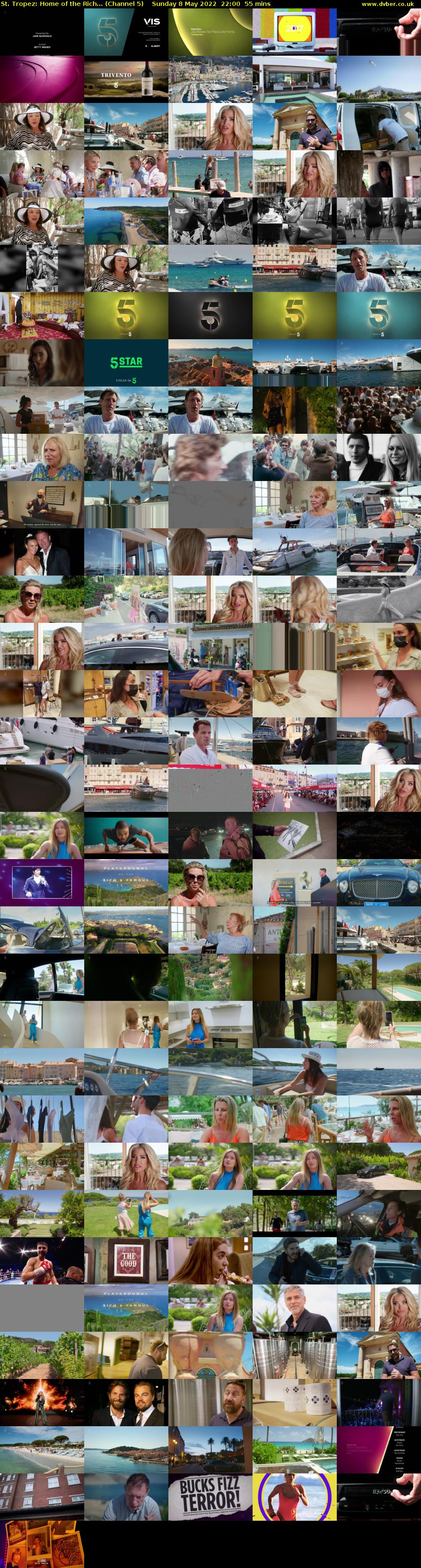 St. Tropez: Home of the Rich... (Channel 5) Sunday 8 May 2022 22:00 - 22:55