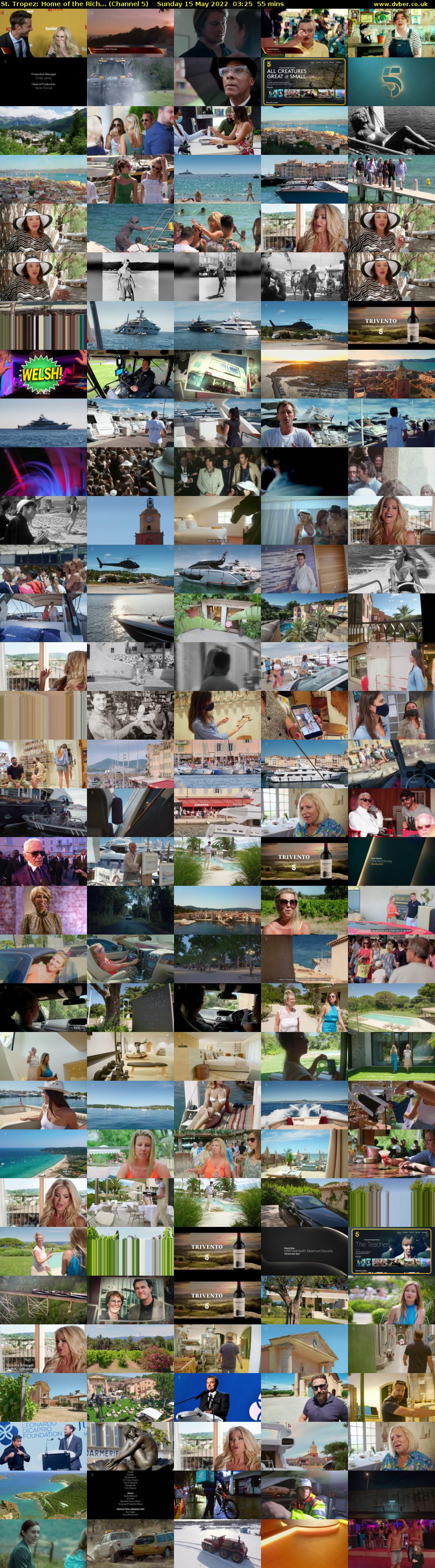 St. Tropez: Home of the Rich... (Channel 5) Sunday 15 May 2022 03:25 - 04:20