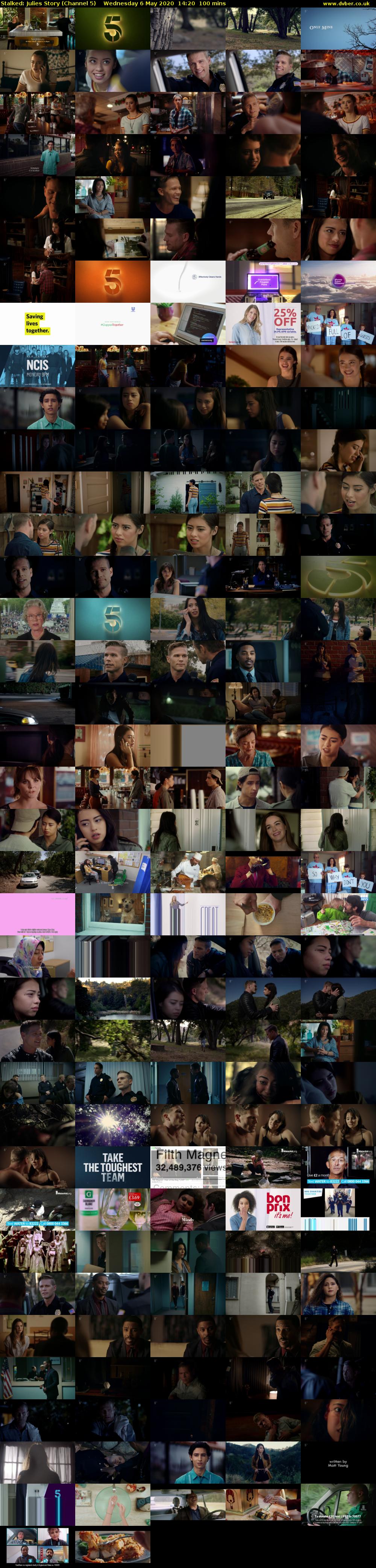 Stalked: Julies Story (Channel 5) Wednesday 6 May 2020 14:20 - 16:00