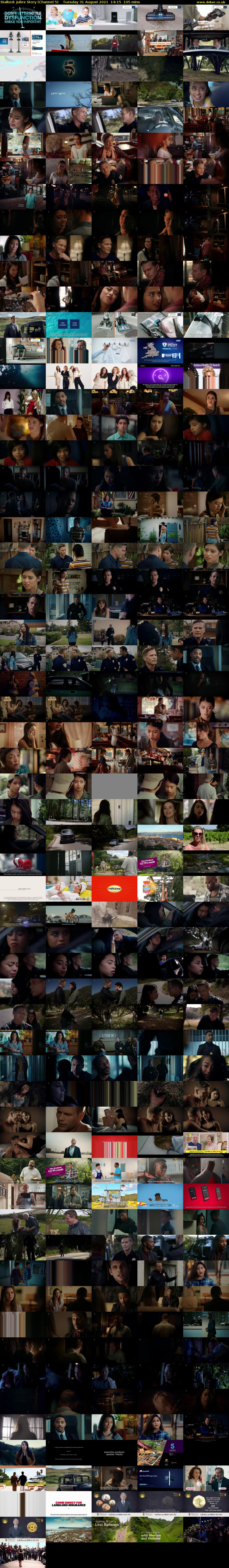 Stalked: Julies Story (Channel 5) Tuesday 31 August 2021 14:15 - 16:00