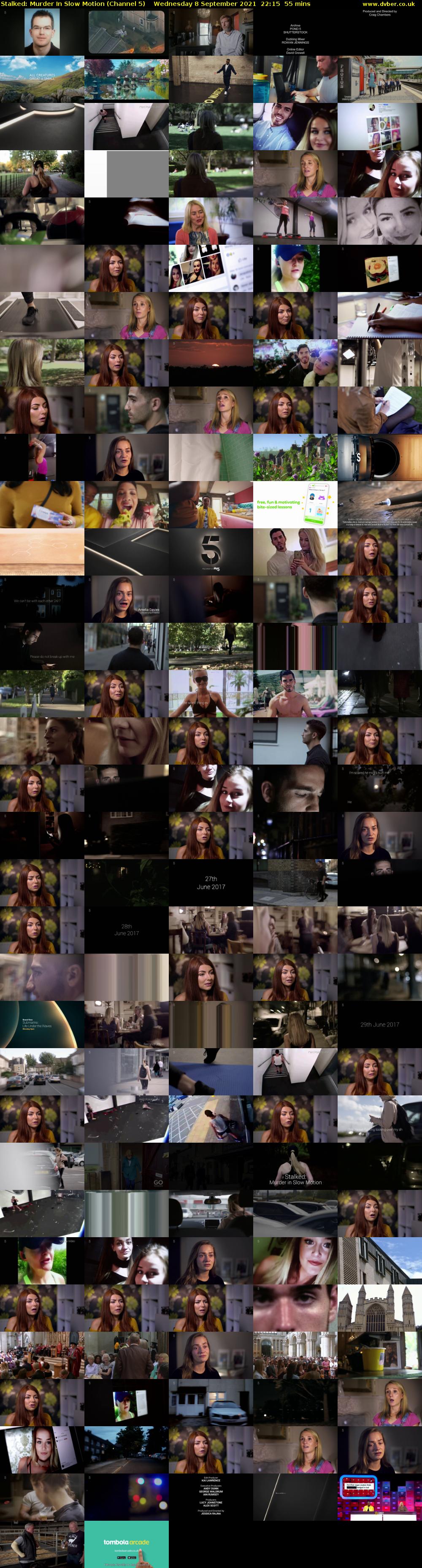 Stalked: Murder In Slow Motion (Channel 5) Wednesday 8 September 2021 22:15 - 23:10