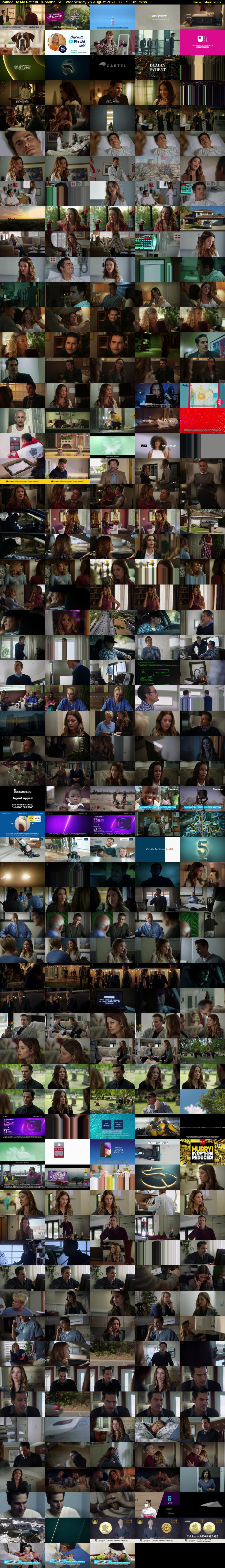 Stalked By My Patient  (Channel 5) Wednesday 25 August 2021 14:15 - 16:00