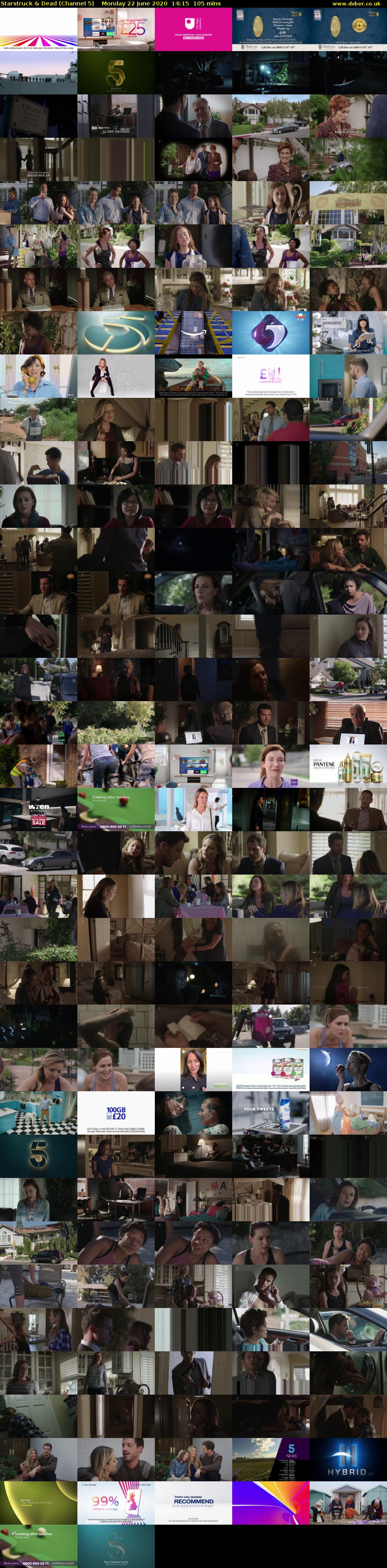 Starstruck & Dead (Channel 5) Monday 22 June 2020 14:15 - 16:00