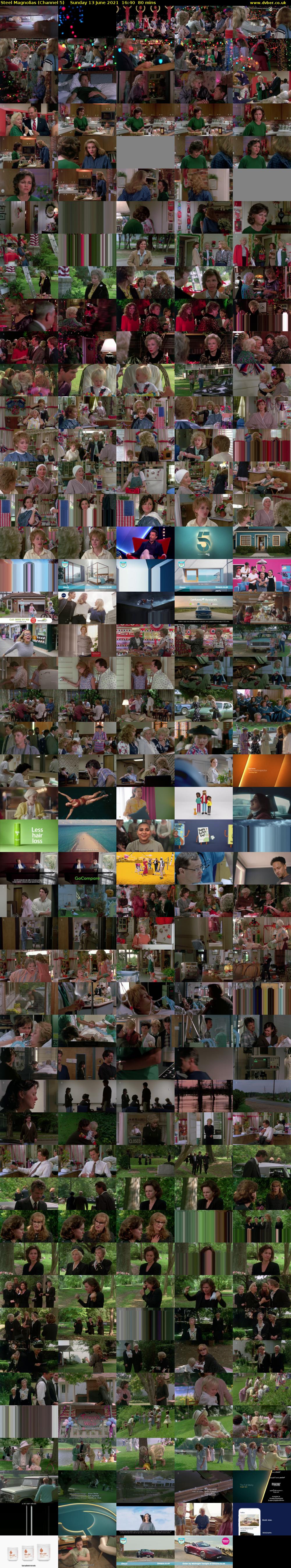 Steel Magnolias (Channel 5) Sunday 13 June 2021 16:40 - 18:00
