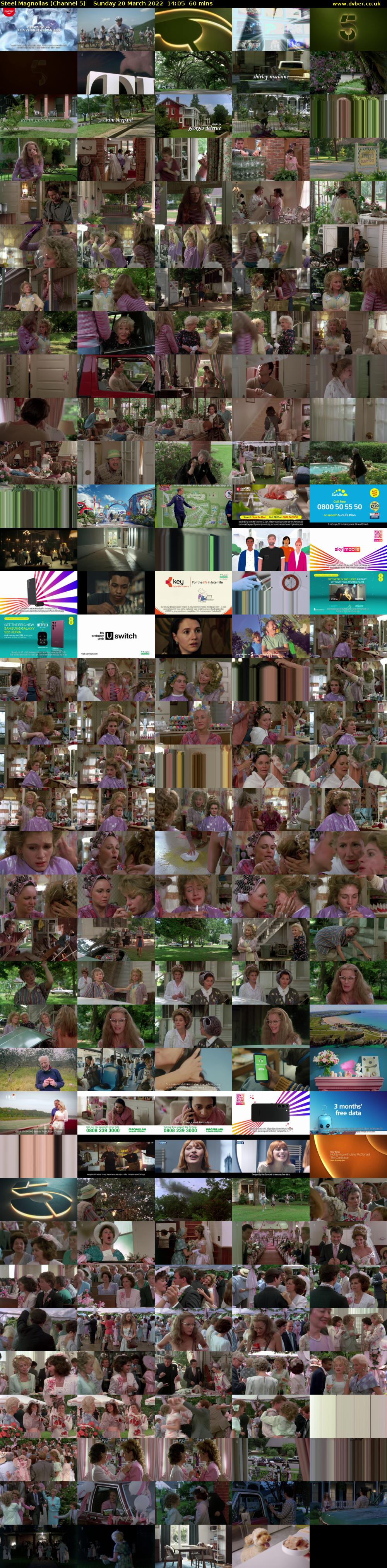 Steel Magnolias (Channel 5) Sunday 20 March 2022 14:05 - 15:05