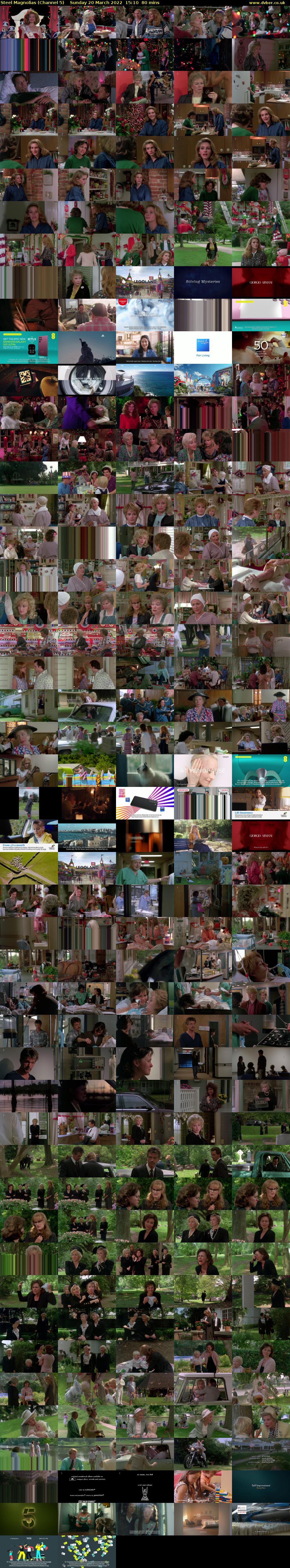 Steel Magnolias (Channel 5) Sunday 20 March 2022 15:10 - 16:30