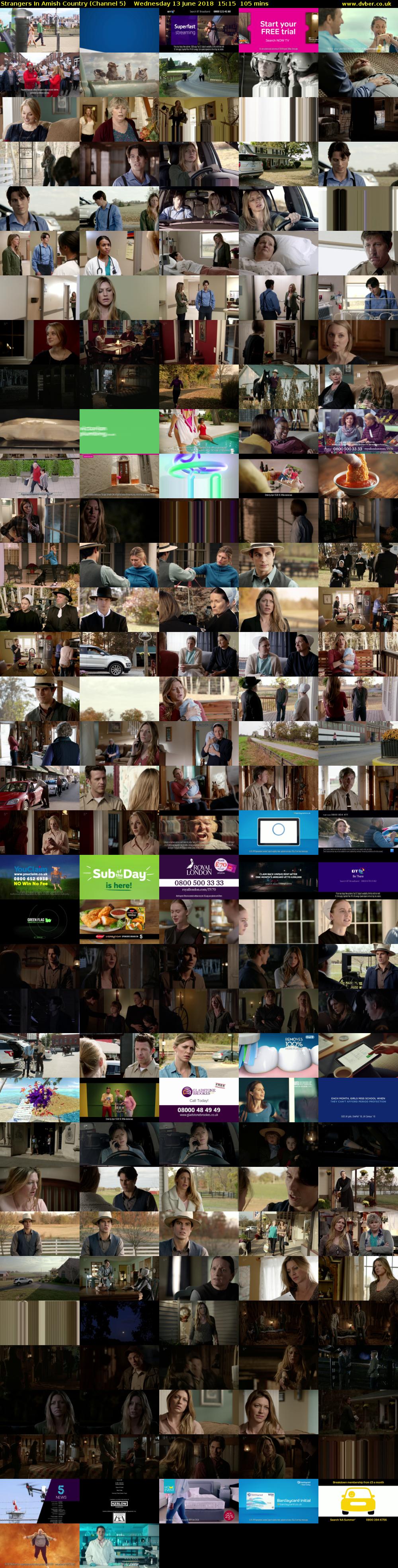 Strangers In Amish Country (Channel 5) Wednesday 13 June 2018 15:15 - 17:00