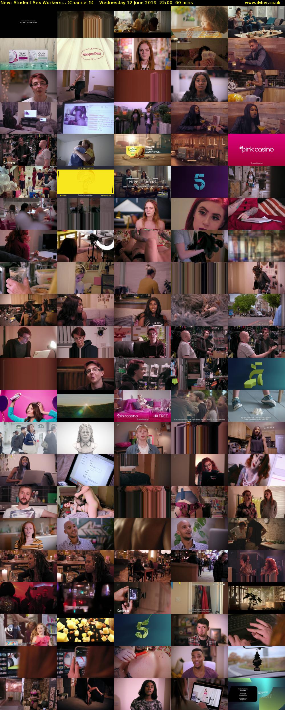 Student Sex Workers:.. (Channel 5) Wednesday 12 June 2019 22:00 - 23:00