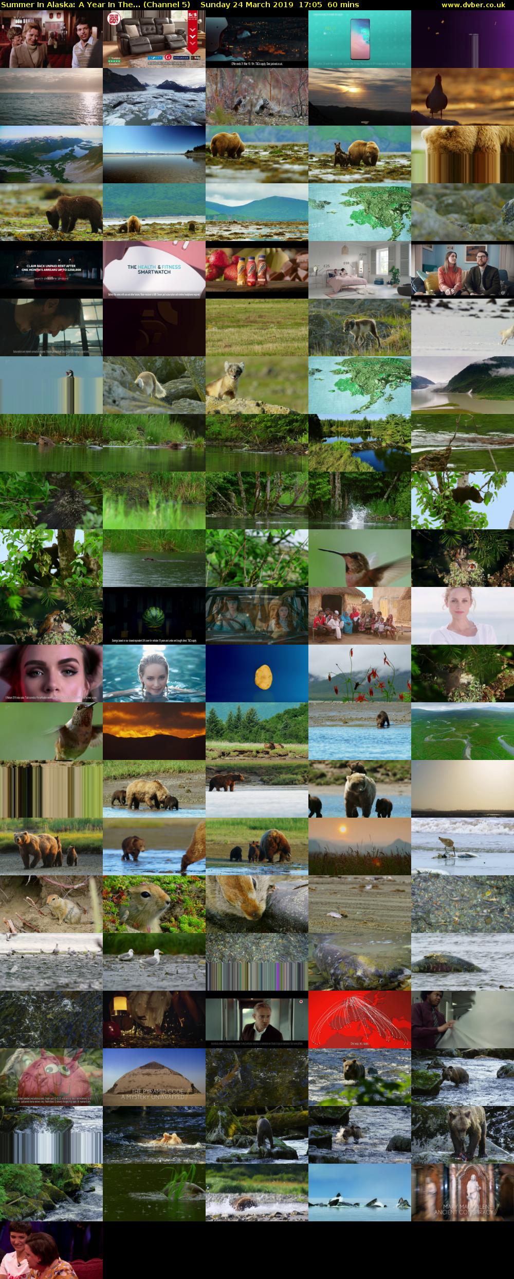Summer In Alaska: A Year In The... (Channel 5) Sunday 24 March 2019 17:05 - 18:05