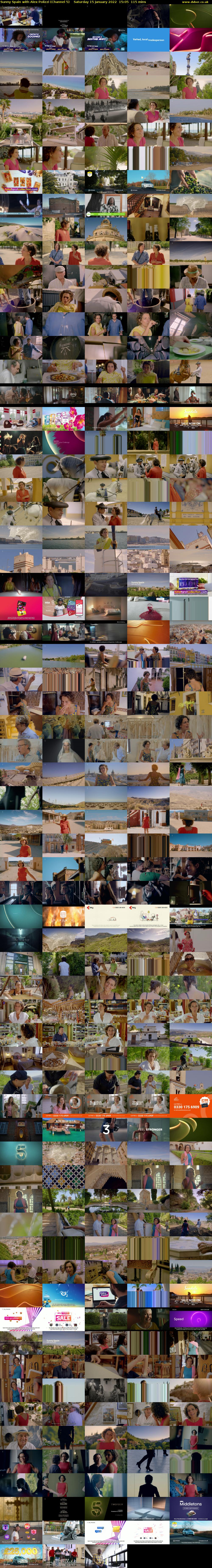 Sunny Spain with Alex Polizzi (Channel 5) Saturday 15 January 2022 15:05 - 17:00