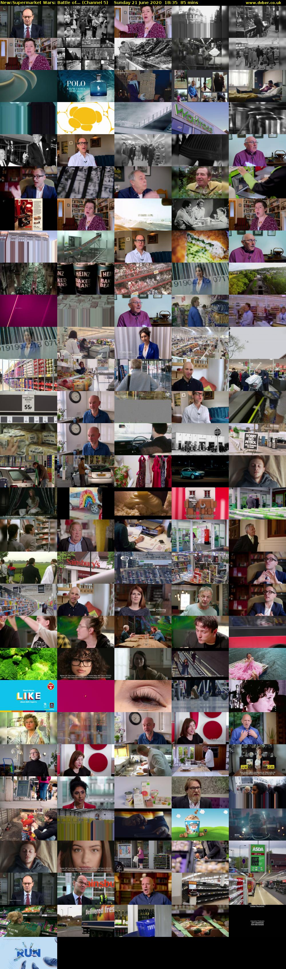 Supermarket Wars: Battle of... (Channel 5) Sunday 21 June 2020 18:35 - 20:00