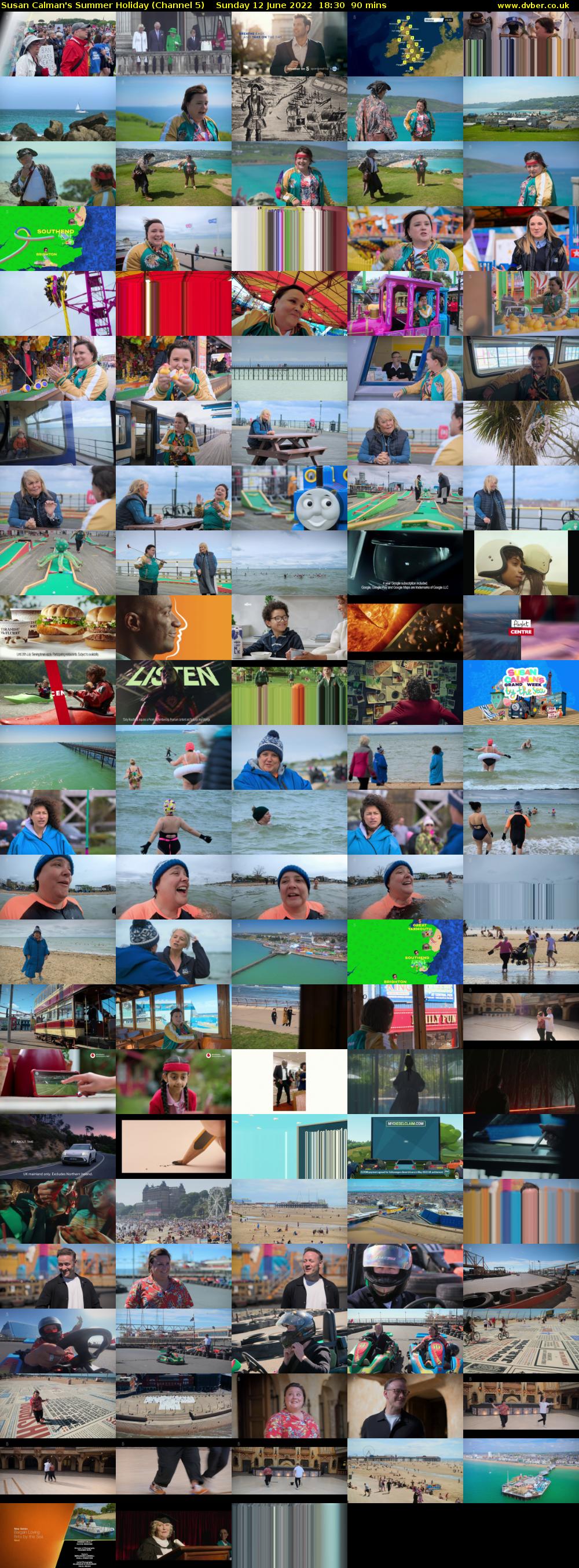 Susan Calman's Summer Holiday (Channel 5) Sunday 12 June 2022 18:30 - 20:00