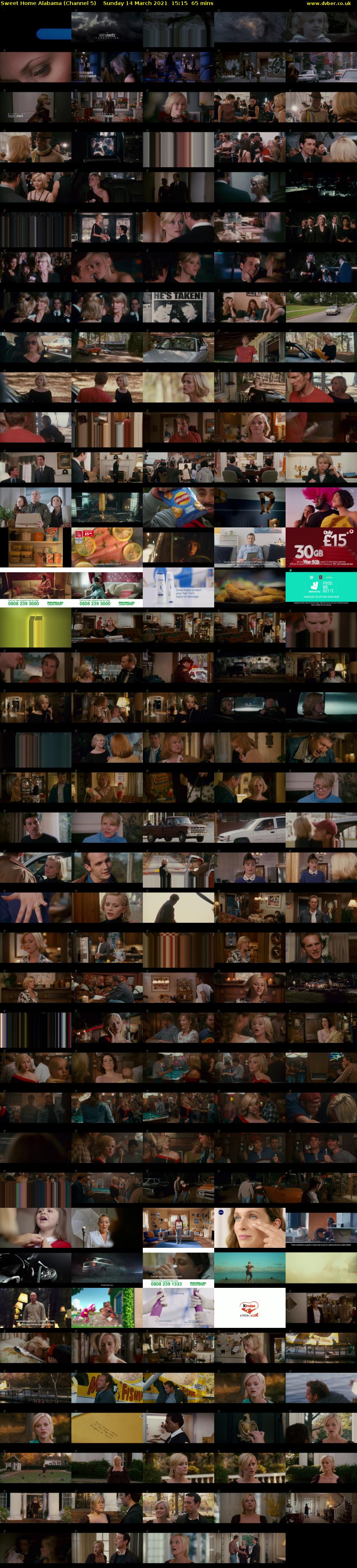 Sweet Home Alabama (Channel 5) Sunday 14 March 2021 15:15 - 16:20