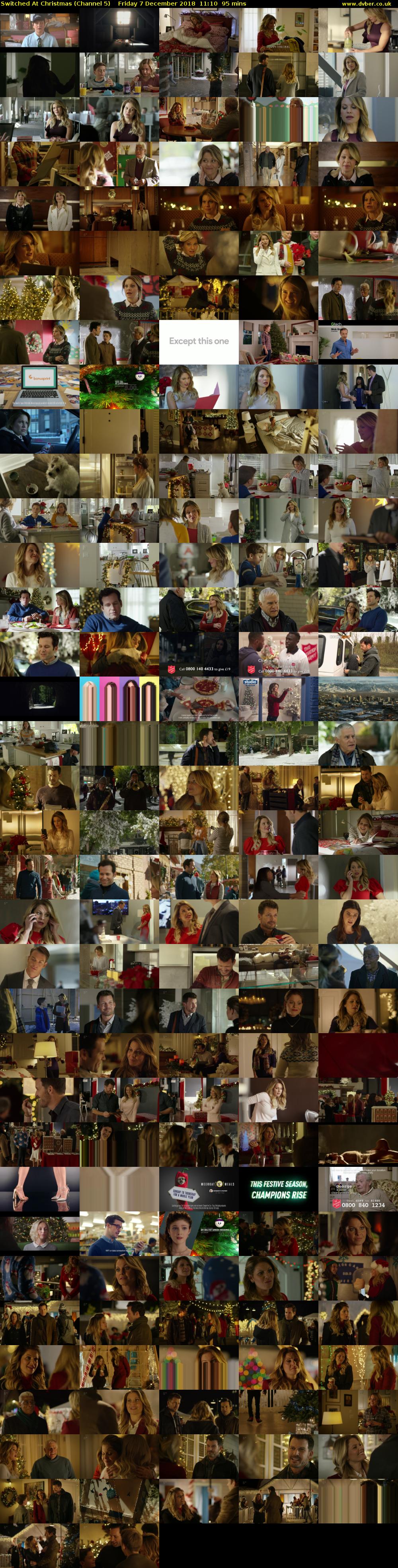 Switched At Christmas (Channel 5) Friday 7 December 2018 11:10 - 12:45