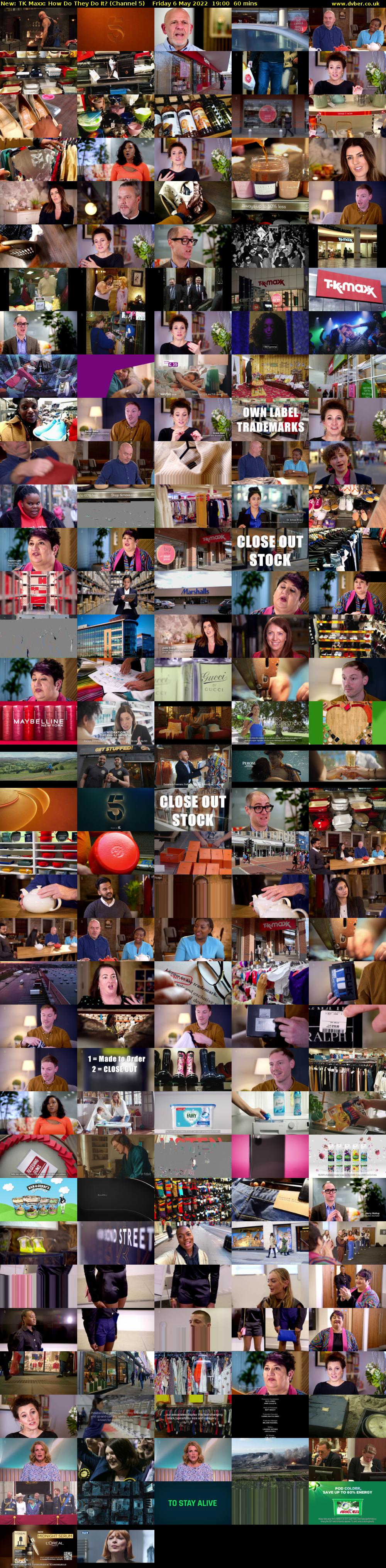 TK Maxx: How Do They Do It? (Channel 5) Friday 6 May 2022 19:00 - 20:00
