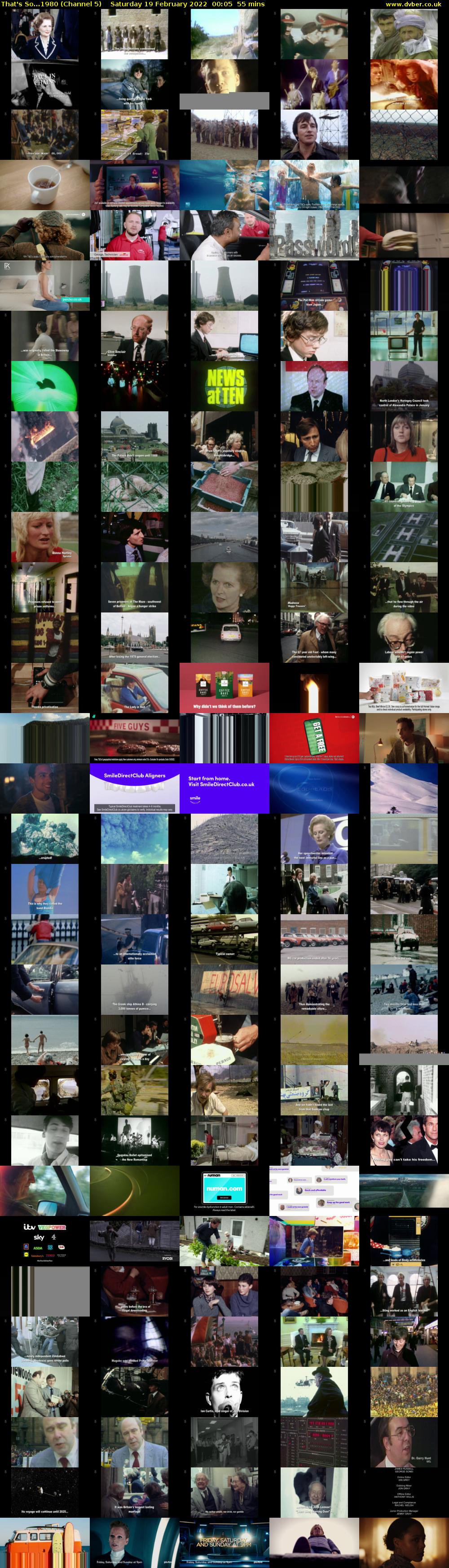 That's So...1980 (Channel 5) Saturday 19 February 2022 00:05 - 01:00