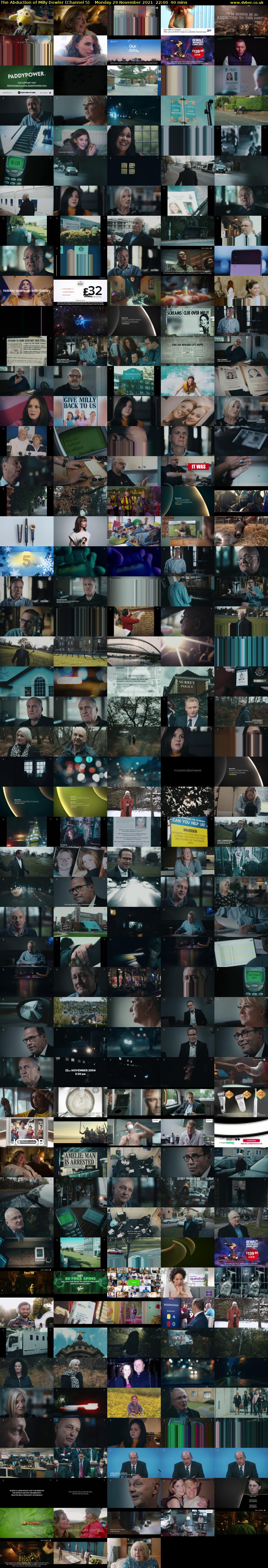 The Abduction of Milly Dowler (Channel 5) Monday 29 November 2021 22:00 - 23:30
