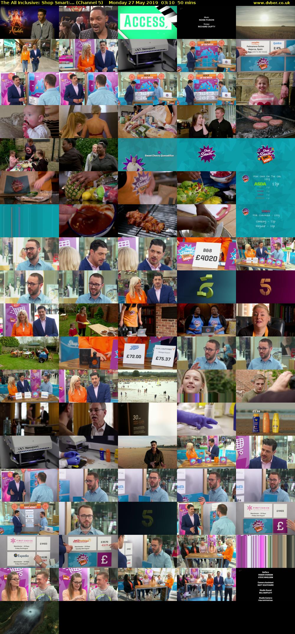 The All Inclusive: Shop Smart:... (Channel 5) Monday 27 May 2019 03:10 - 04:00